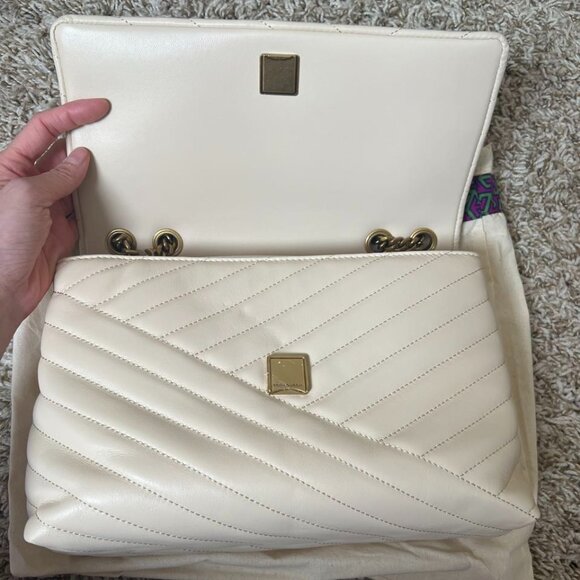 Tory Burch Kira Chevron Convertible Shoulder Bag - Picture 9 of 10